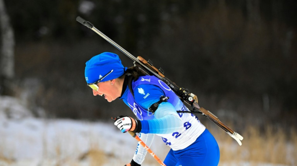 Biathlon: la Fran&ccedil;aise Julia Simon remporte le sprint d'Otepaa 