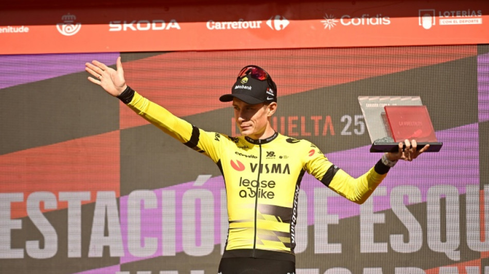 Vingegaard makes move as he powers to Vuelta stage nine win