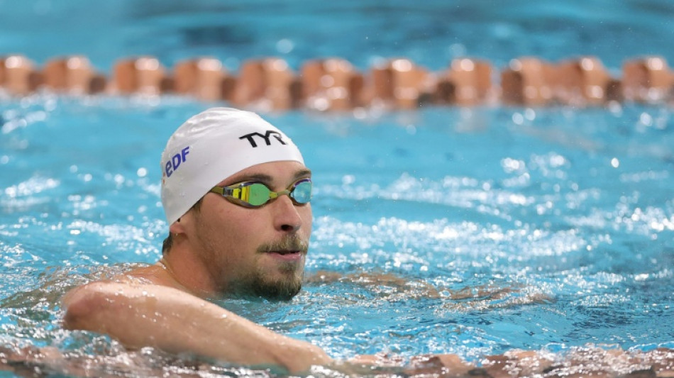 Euro de natation: priv&eacute; de jambes, Grousset a muscl&eacute; le mental