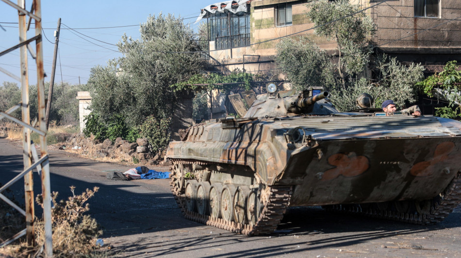 Idf, colpiti veicoli militari siriani nella zona di Suwayda