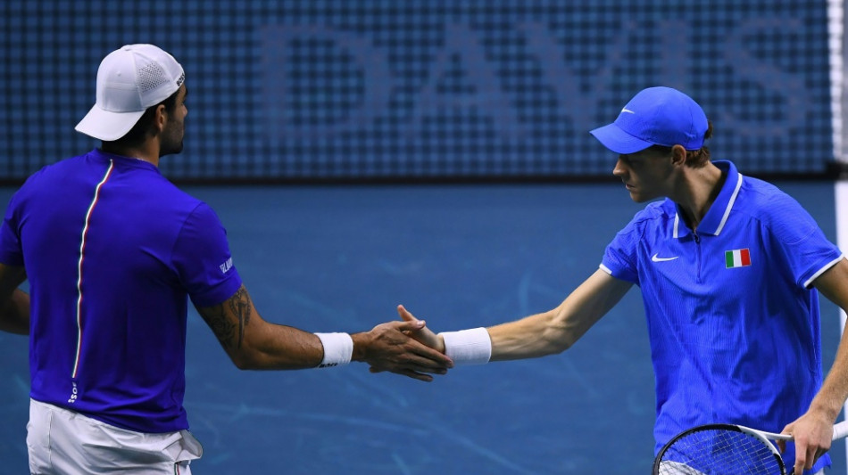 Davis Cup: Sinner tr&auml;gt Italien ins Halbfinale