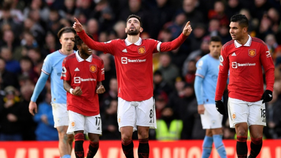 Man City fume as VAR 'joke' fuels Man Utd win, Brighton rock Liverpool