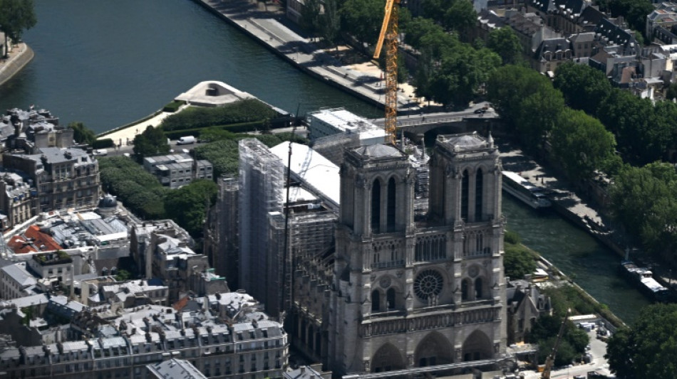 Notre-Dame de Paris: la r&eacute;ouverture en 2024, un "objectif tendu", selon le g&eacute;n&eacute;ral en charge de la restaurer