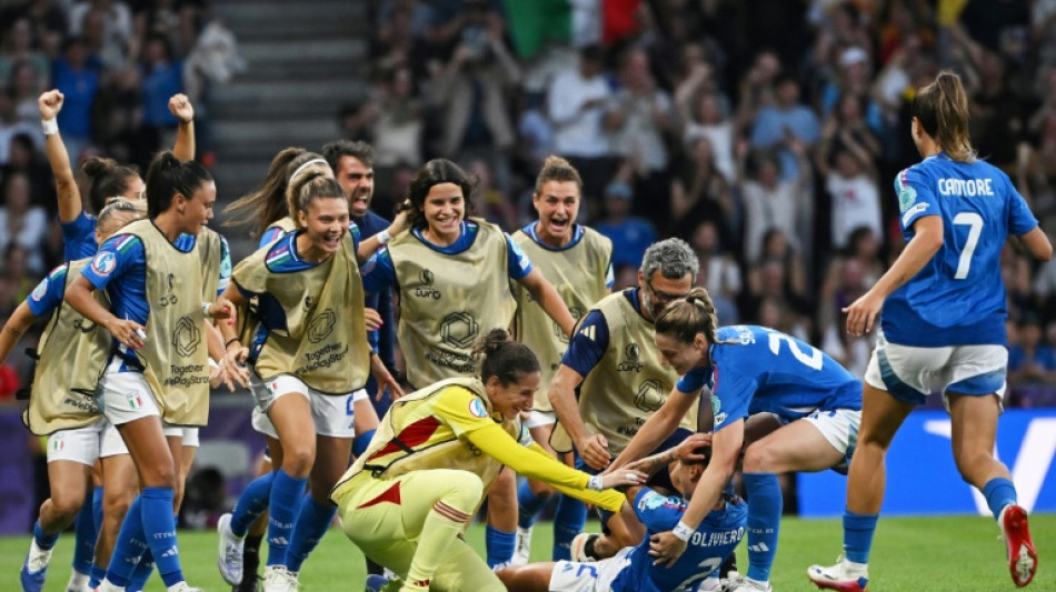 Italy join Spain in Women's Euro 2025 quarter-finals