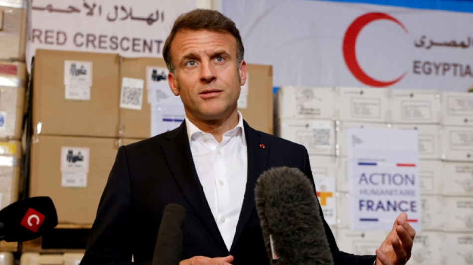 Macron souhaite que la France reconnaisse l'Etat palestinien "en juin"