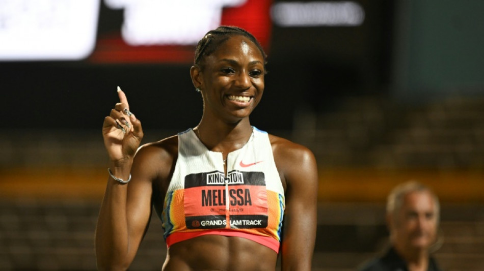 Jefferson-Wooden scorches to 100m win at Grand Slam Track meet