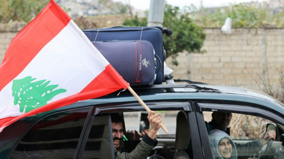 Milhares de libaneses voltam para casa ap&oacute;s cessar-fogo entre Israel e Hezbollah