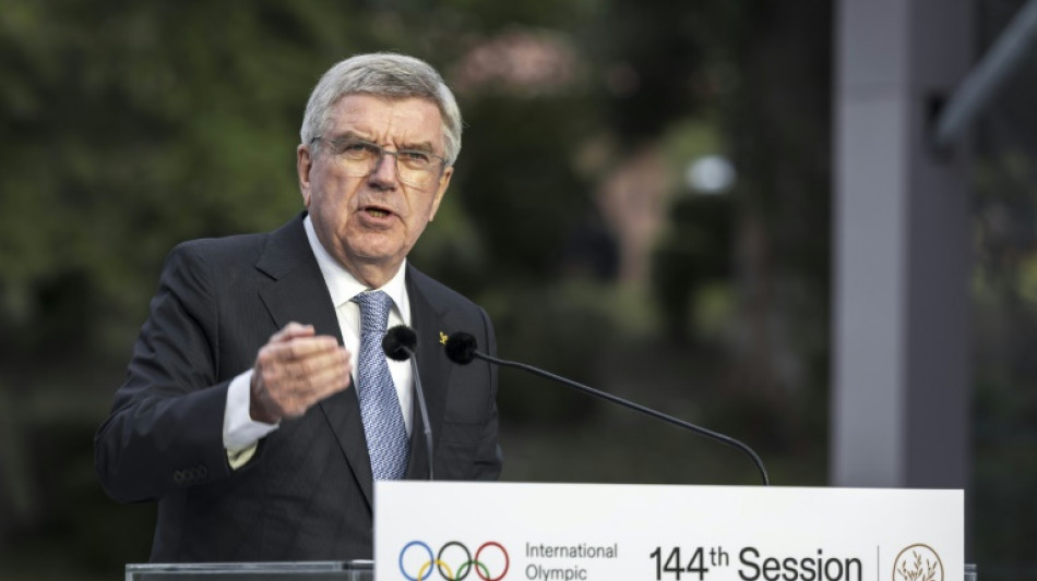 CIO: Thomas Bach rappelle la "fragilit&eacute;" des valeurs olympiques