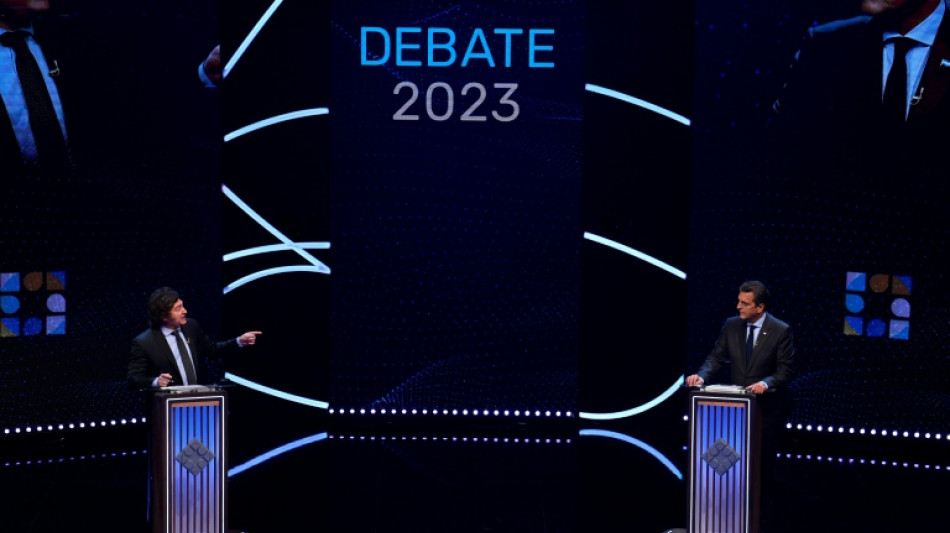 Pr&eacute;sidentielle en Argentine: dure joute entre Massa et Milei &agrave; une semaine du scrutin