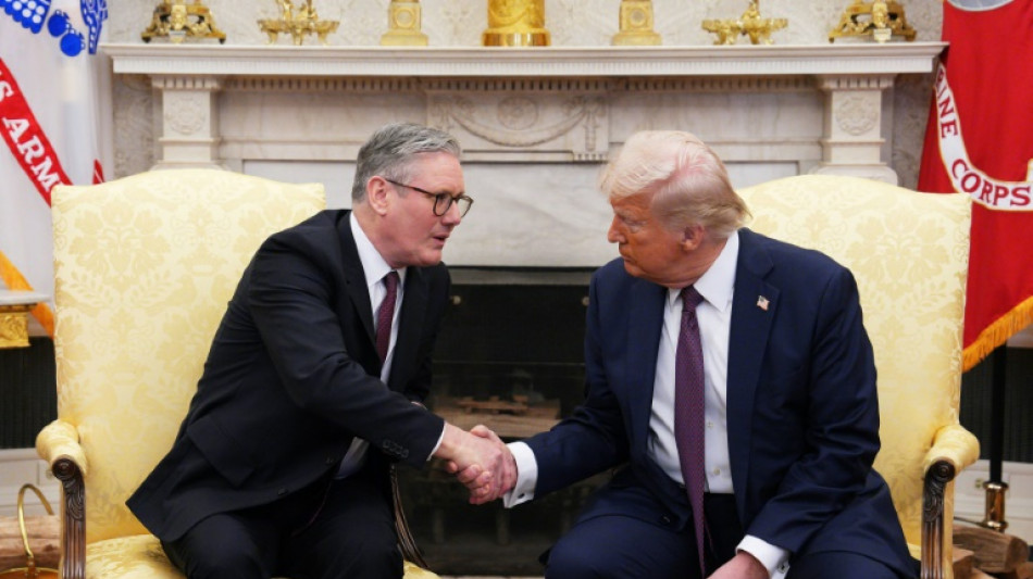 Trump und Starmer verk&uuml;nden "historische" Handelseinigung