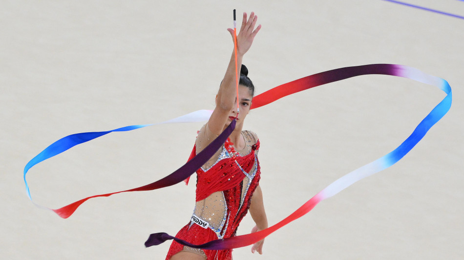 Ginnastica: Sofia Raffaeli incanta a Baku,oro all around ritmica