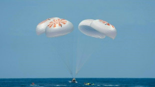 Cuatro miembros de primera misi&oacute;n privada a la ISS regresaron a la Tierra