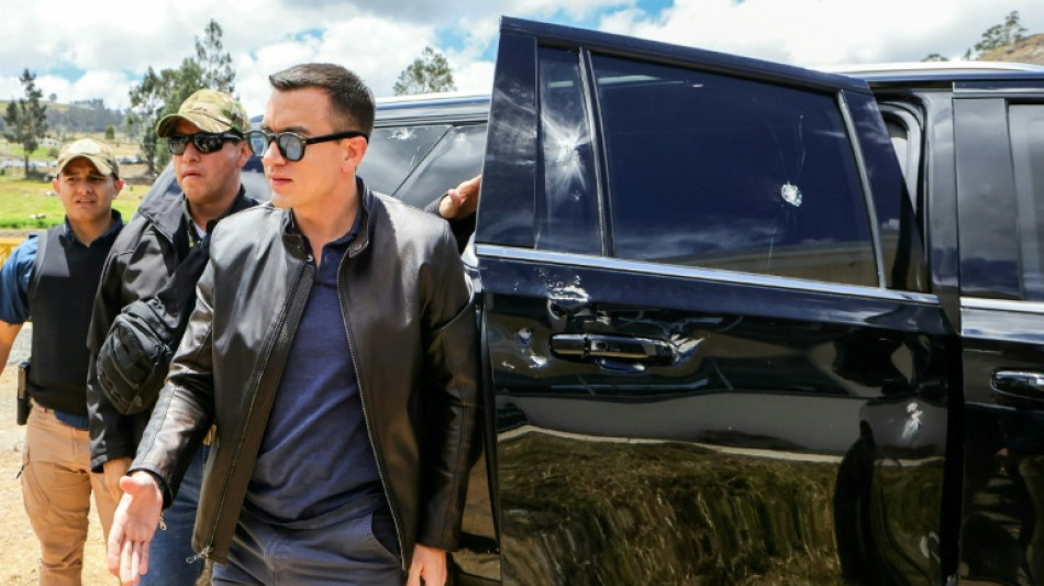 Ataque contra caravana de Noboa foi 'tentativa de homic&iacute;dio', diz ministro no Equador