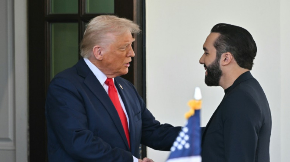 Trump hosts 'coolest dictator' Bukele in migrant crackdown talks