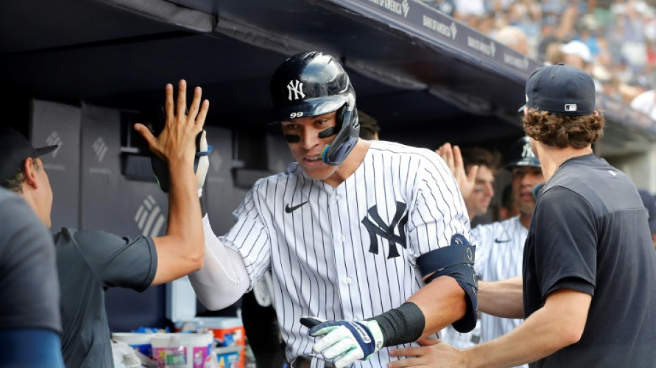 Yankees' Judge belts 54th home run of year