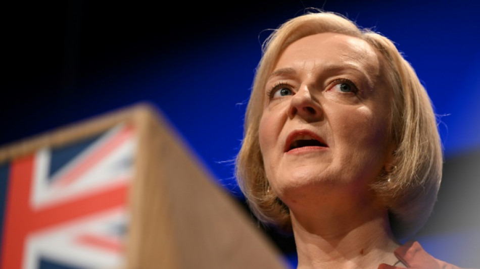 Umweltsch&uuml;tzer st&ouml;ren Truss-Rede bei Parteitag in Birmingham