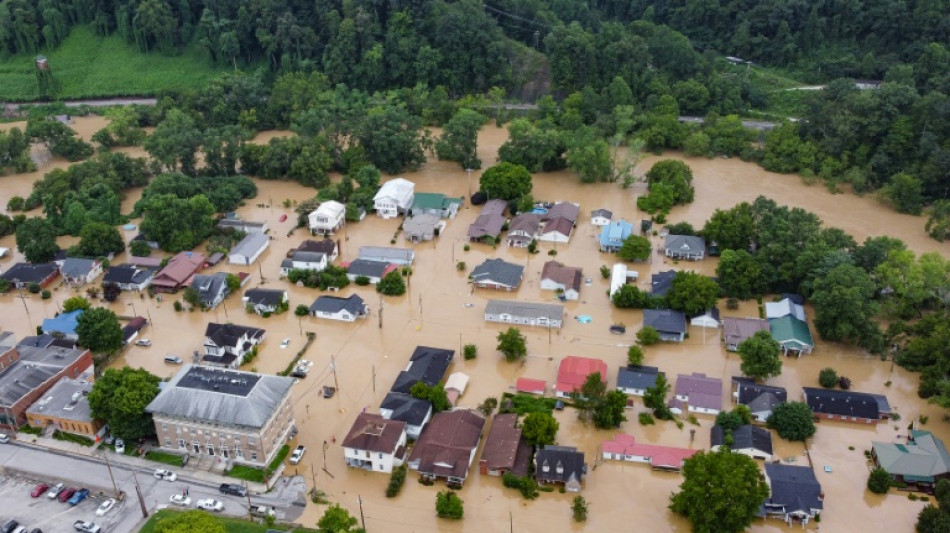 Le bilan des inondations dans le Kentucky passe &agrave; 15 morts et pourrait doubler (gouverneur)