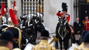 Geburtstagsparade "Trooping the Colour" f&uuml;r Charles III. in London