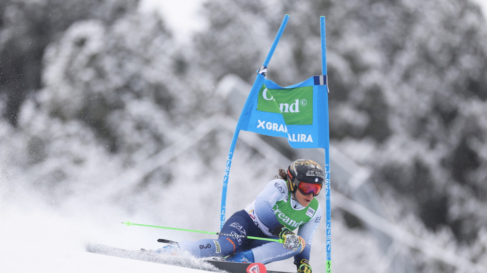 Sci: Cdm; Brignone la pi&ugrave; veloce nella 1/a prova a St.Anton