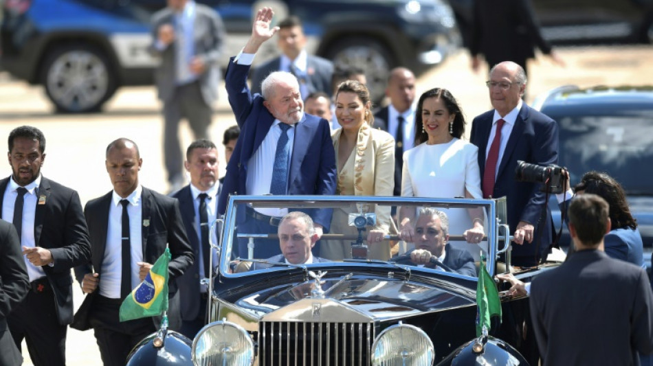 Neuer brasilianischer Pr&auml;sident Lula tritt Amt an