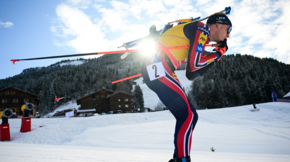 Biathlon: 88e victoire pour Johannes Boe au Grand-Bornand, devant les Fran&ccedil;ais Perrot et Jacquelin