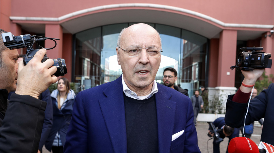 Marotta, Zhang? Sono ottimista che si possa proseguire cos&igrave;