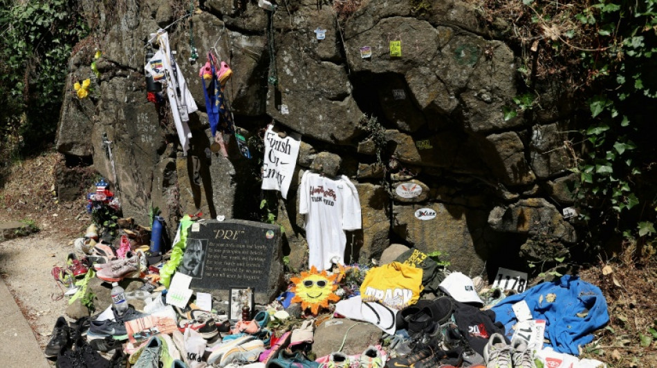 Athlétisme: à Eugene, l'icône Steve Prefontaine n'a "pas pris une ride", 50 ans après sa mort