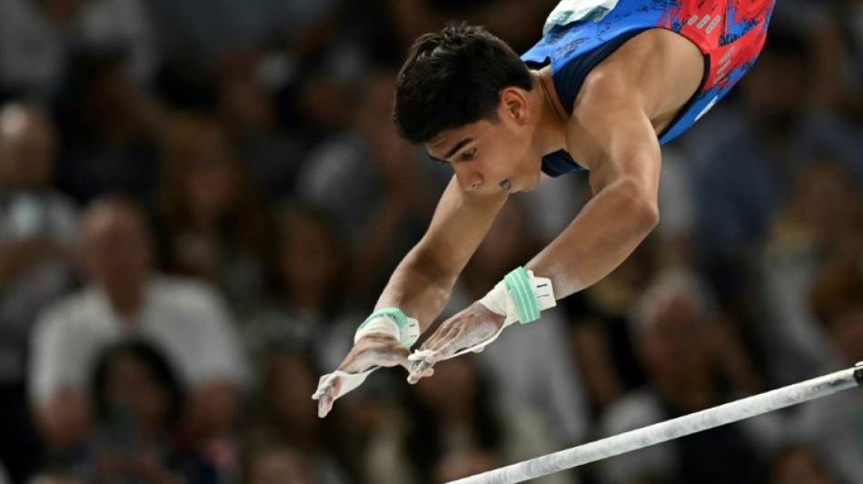 El precoz vuelo hacia el podio del gimnasta colombiano &Aacute;ngel Barajas