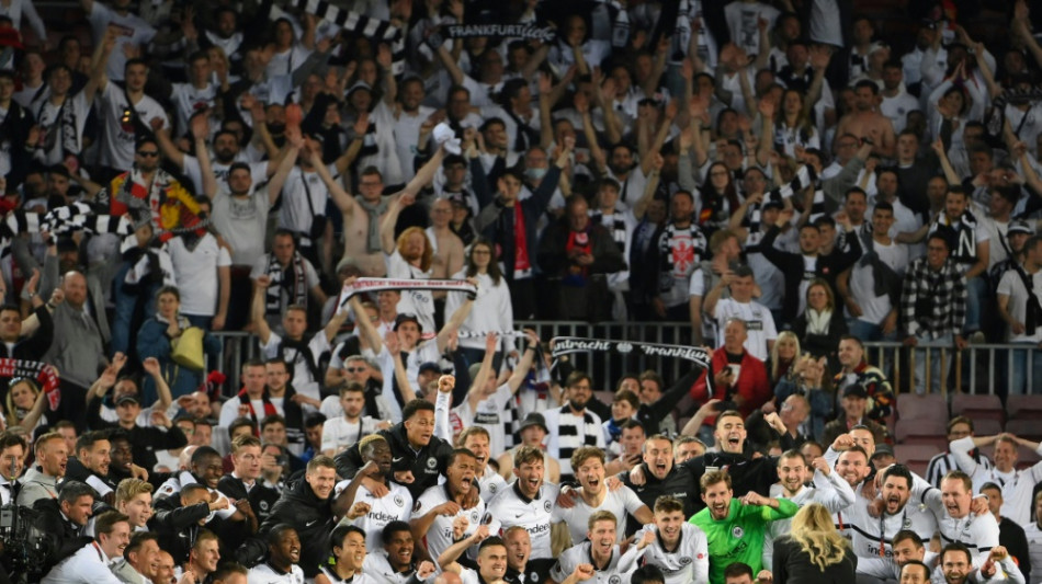 "H&auml;lt ein Leben lang": Frankfurt feiert Sensationssieg 