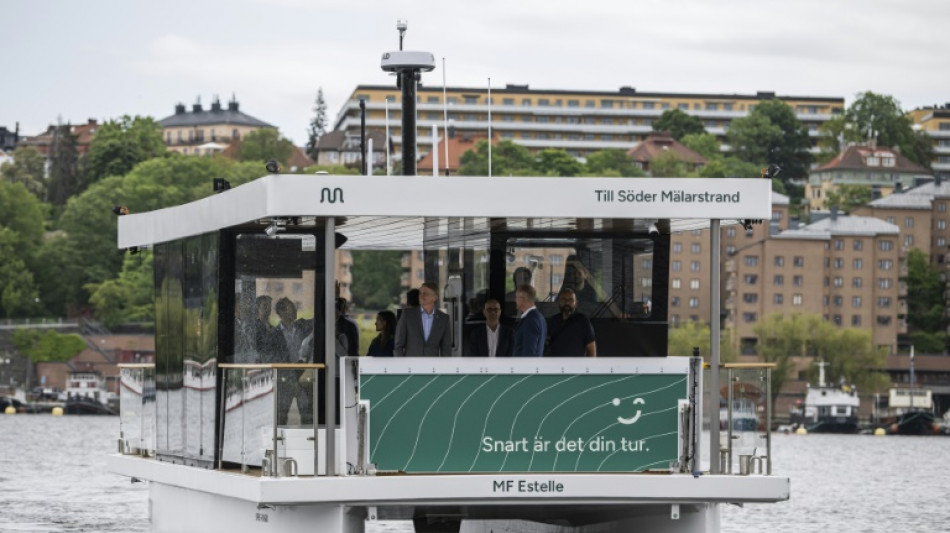 Le premier ferry urbain enti&egrave;rement autonome largue les amarres &agrave; Stockholm