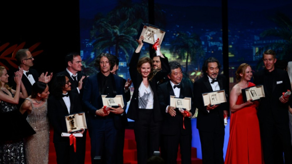 Cannes: record d'audience pour la c&eacute;r&eacute;monie de cl&ocirc;ture &agrave; la t&eacute;l&eacute; et sur les r&eacute;seaux sociaux