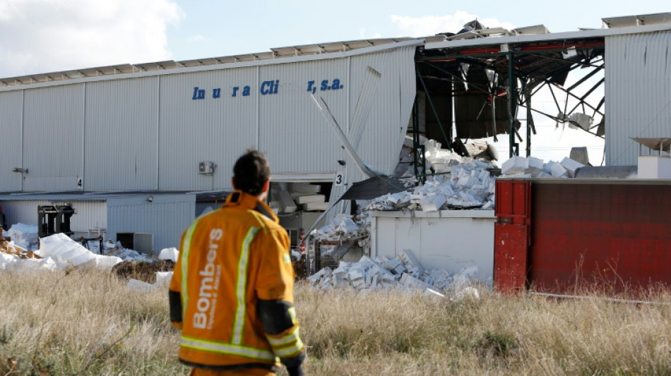 Tres muertos y 7 heridos en la explosi&oacute;n de una f&aacute;brica en Espa&ntilde;a