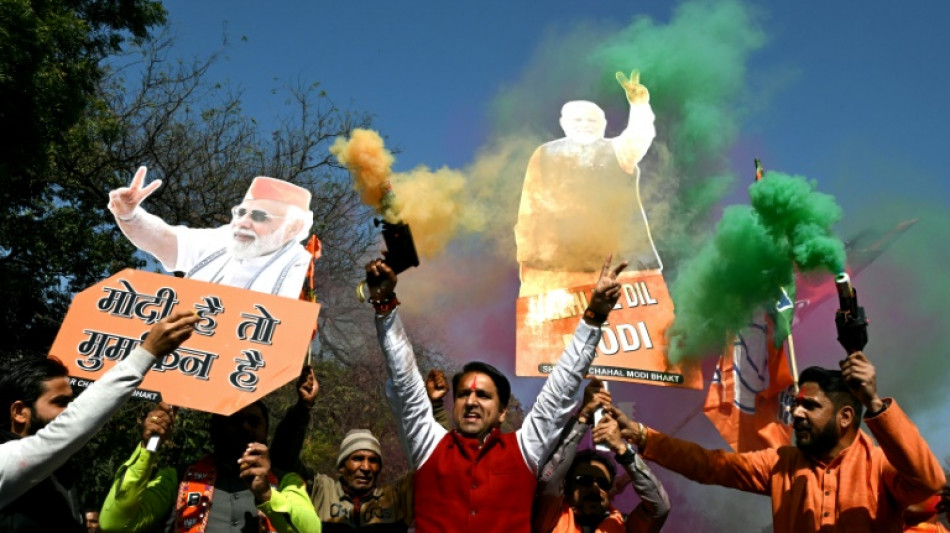 Inde: le parti de Modi remporte l'assembl&eacute;e provinciale de Delhi