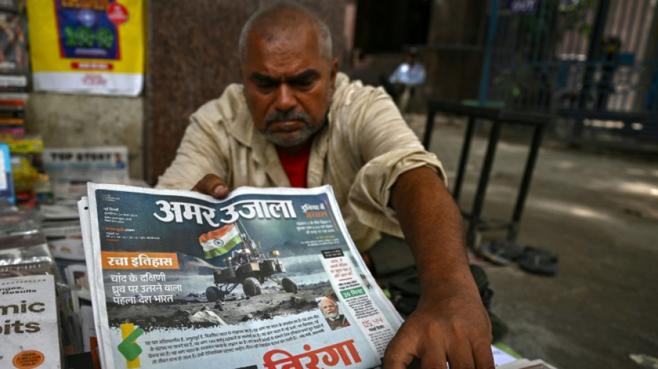L'Inde commence l'exploration du p&ocirc;le Sud de la Lune