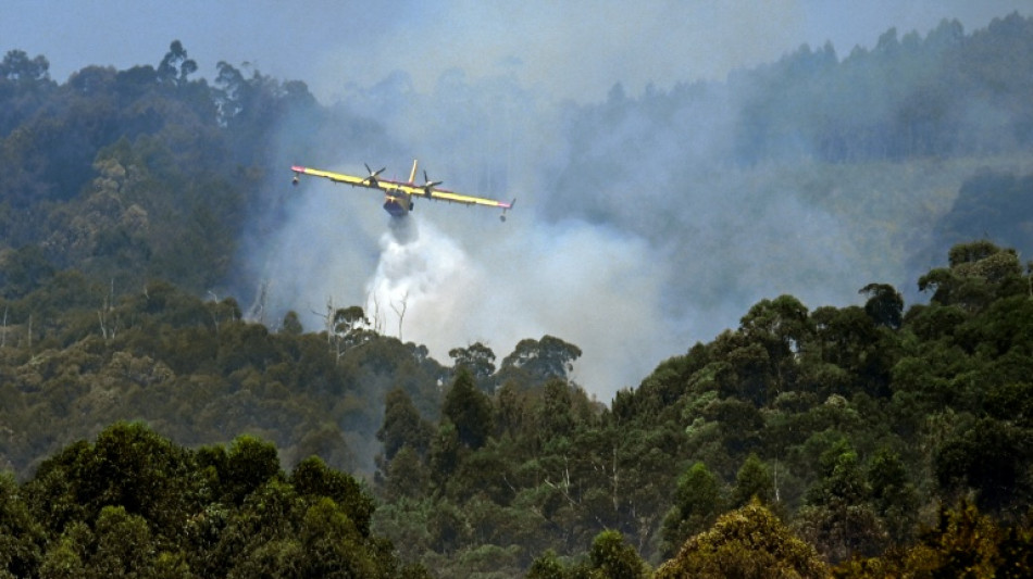 Am&eacute;lioration sur le front des incendies en Espagne, un pompier d&eacute;c&egrave;de au Portugal




