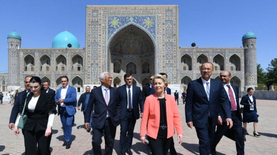 Face &agrave; Moscou et P&eacute;kin, l'UE veut s'affirmer en Asie centrale