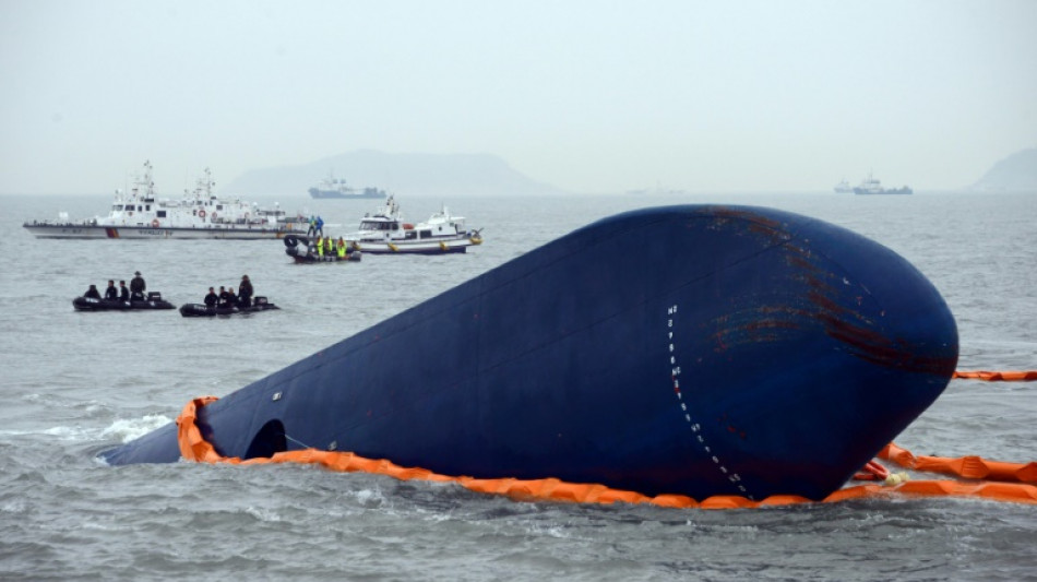 Diez a&ntilde;os del naufragio del ferry "Sewol" en Corea del Sur