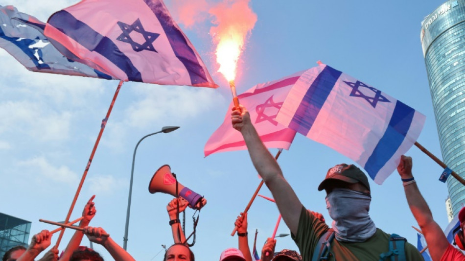 Nueva jornada de movilizaci&oacute;n en Israel contra la reforma judicial