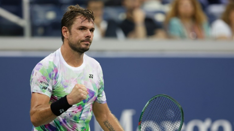 Wawrinka oldest man to win US Open match in 31 years