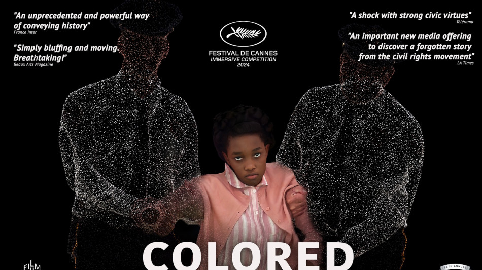 A Cannes miglior opera immersiva &egrave; Colored dedicato a Rosa Parks