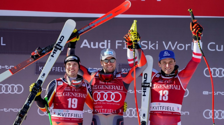 Ski alpin: victoire et petit globe du super-G pour Kilde &agrave; domicile