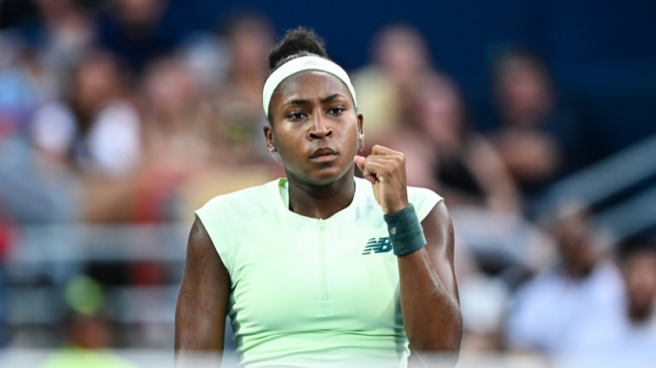 Top seed Gauff outlasts Collins to advance at Montreal