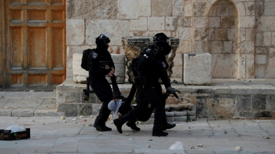 Erneute Zusammenst&ouml;&szlig;e zwischen Pal&auml;stinensern und israelischer Polizei in Jerusalem