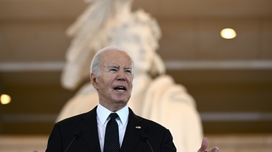 Biden promet de combattre la hausse "redoutable" de l'antis&eacute;mitisme