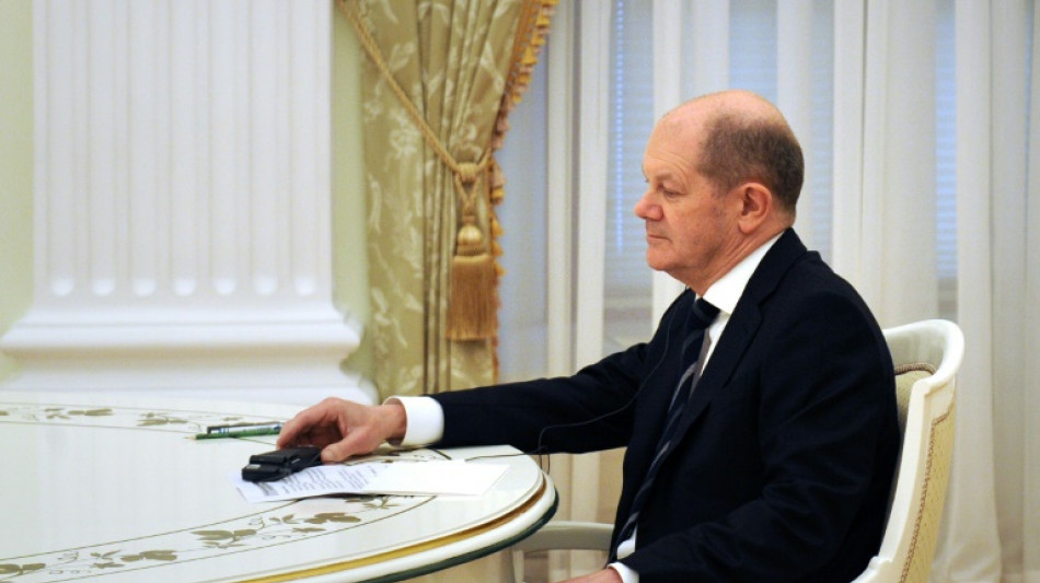 Scholz nennt angek&uuml;ndigten russischen Teilr&uuml;ckzug von Truppen "gutes Zeichen"