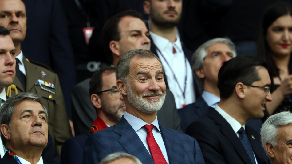 Euro 24: Re Felipe, 'la Spagna ha dominato, ora continuare cos&igrave;'