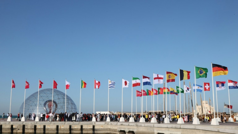 Doha se met &agrave; l'heure du foot avant le tirage du Mondial-2022