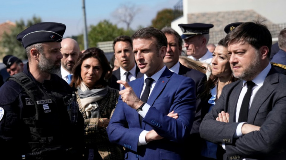 Macron de retour &agrave; Marseille pour une op&eacute;ration anti-drogue "sans pr&eacute;c&eacute;dent"