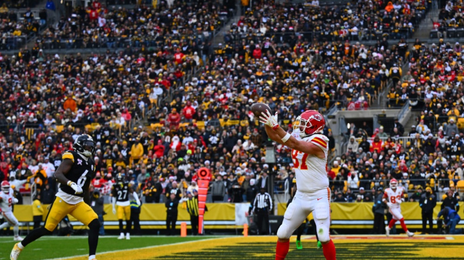 Chiefs holen Platz eins der AFC - Rekorde f&uuml;r Kelce und Jackson