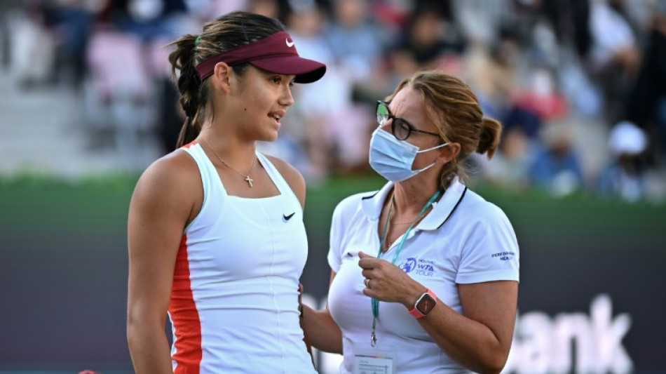 Raducanu retires from Korea Open semi-final